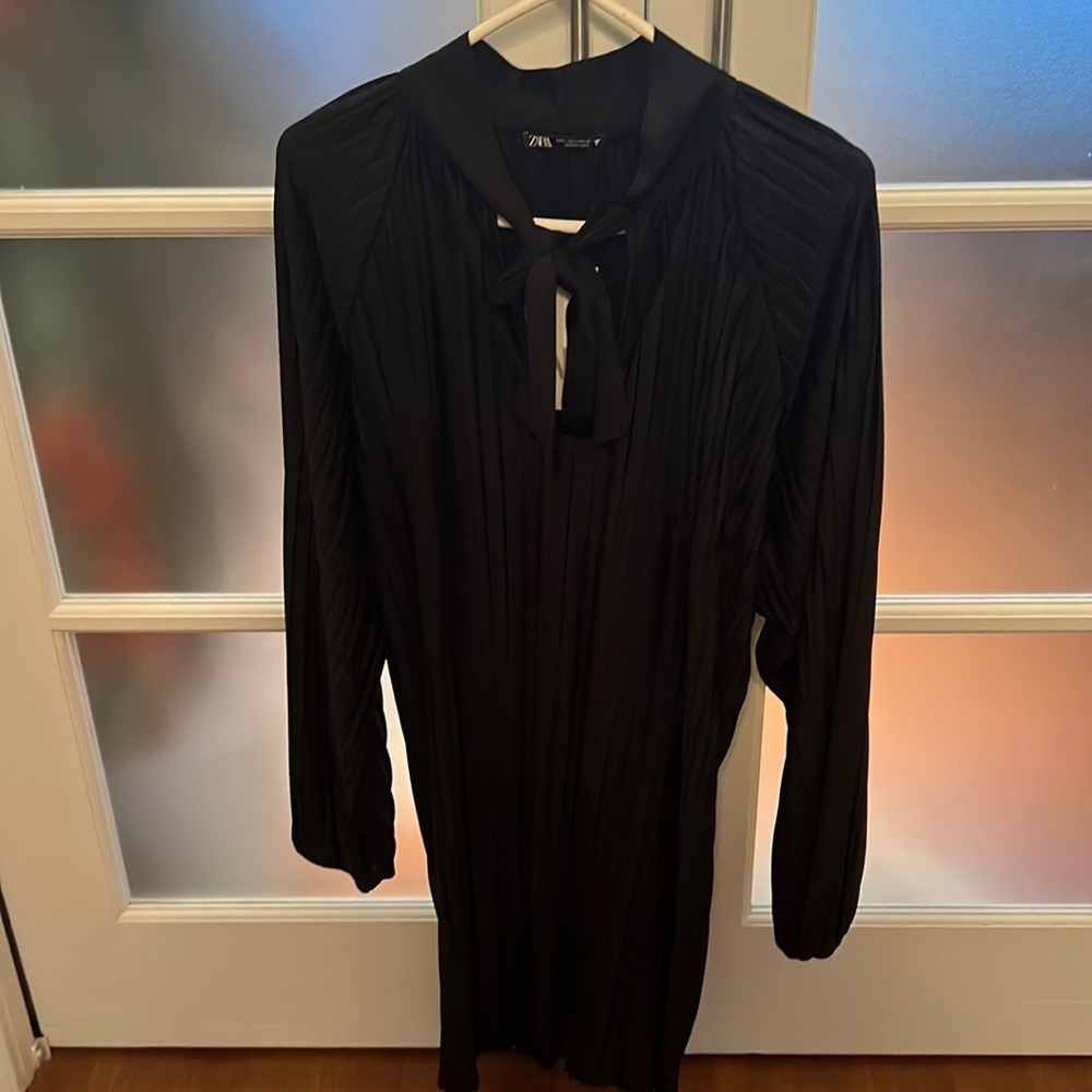 Brand new Zara pleated dress in large